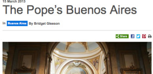 The Pope’s Buenos Aires