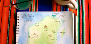 Watercolor: Yucatan