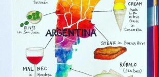 Argentina food map