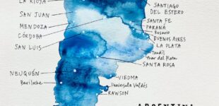 Argentina map